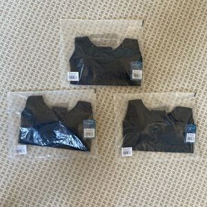 NWT Brooks Just Right Racer Sports Bras: Lot of 3